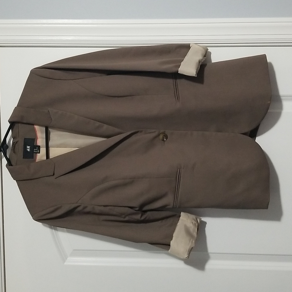 Beige/brown blazer